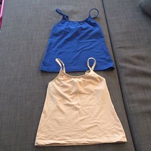 Two Pink tank tops